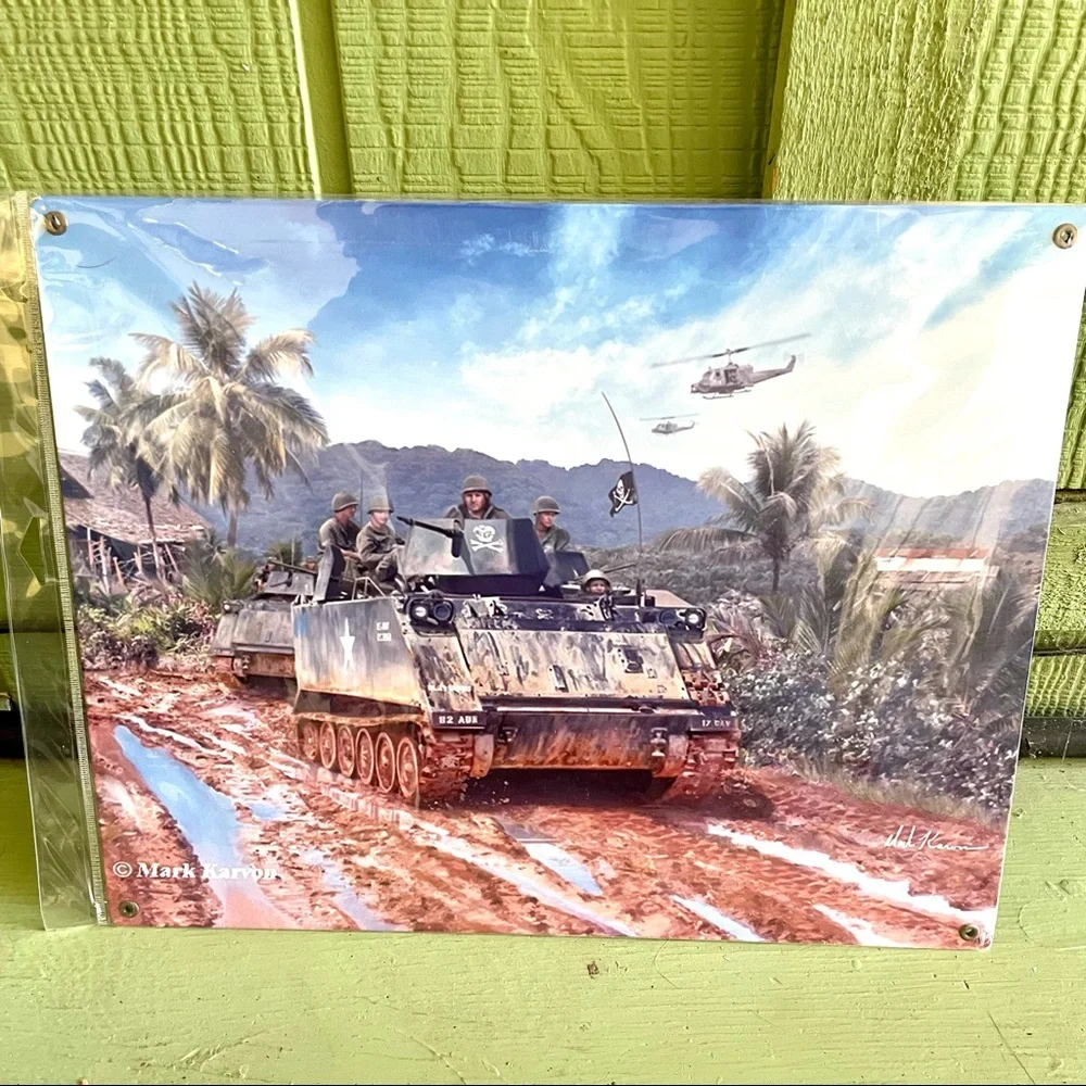 NEW Heavy Duty Steel Army Metal Sign